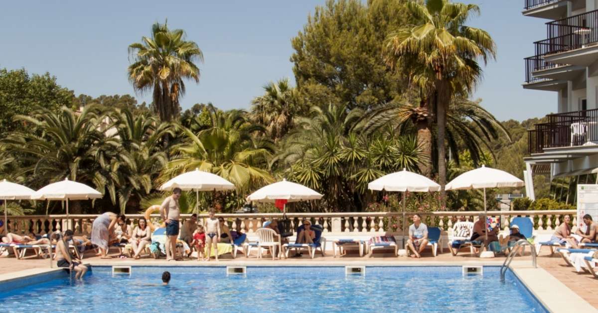 Ein Foto vom Pool im Fergus Bermudas