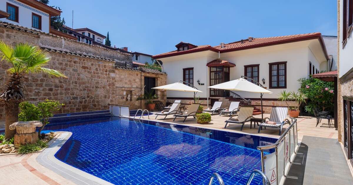 Ein Foto vom Pool im Dogan Hotel by Prana Hotels & Resorts