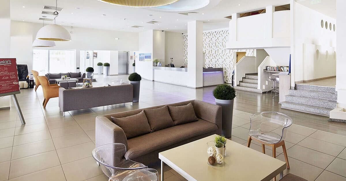 Een foto van het interieur van Melpo Antia Luxury Appartementen & Suites