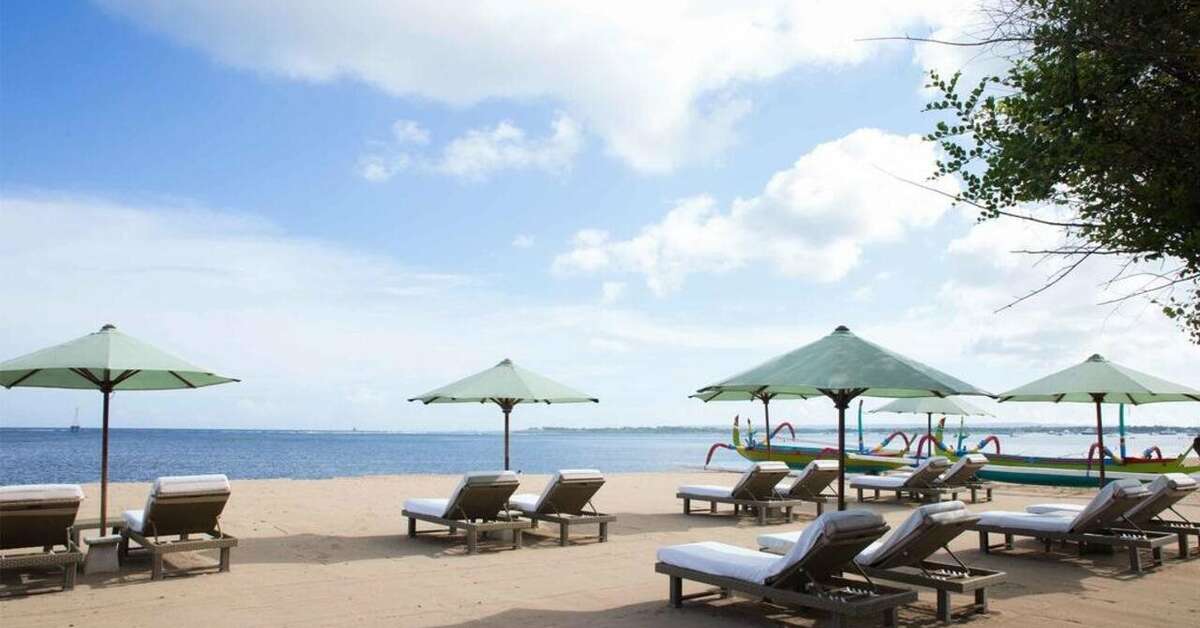 Ein Foto vom Strand beim Kayumanis Sanur Private Villa & Spa