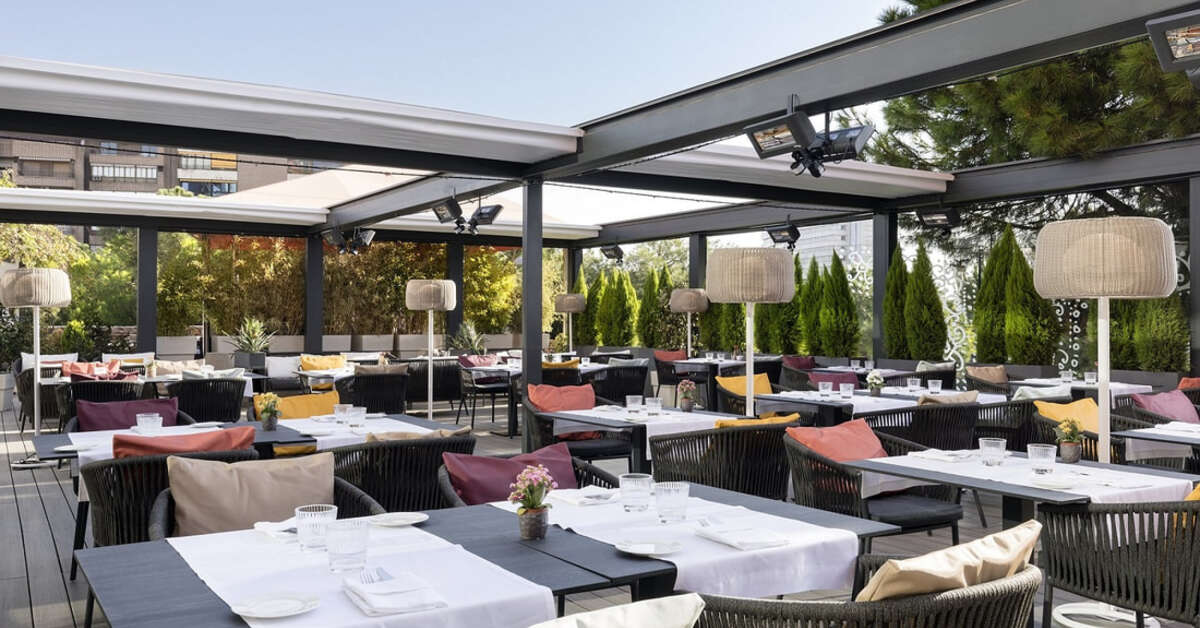 Een foto van Hotel Puerta America Madrid