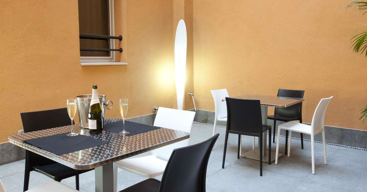 Een foto van de faciliteiten bij Dalia Ramblas hotel