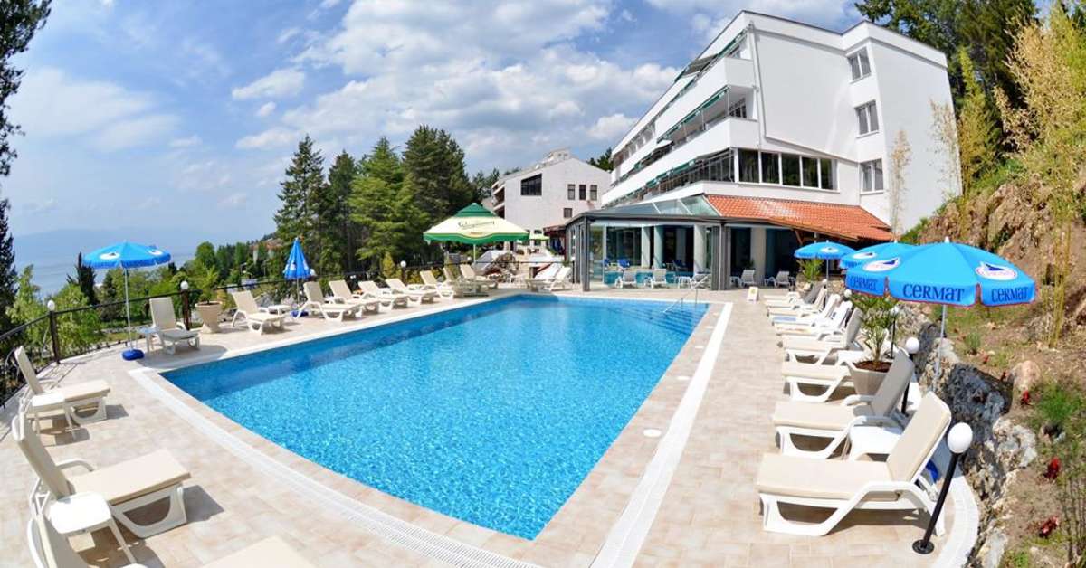 Een foto van het zwembad bij Hotel Tino Sveti Stefan