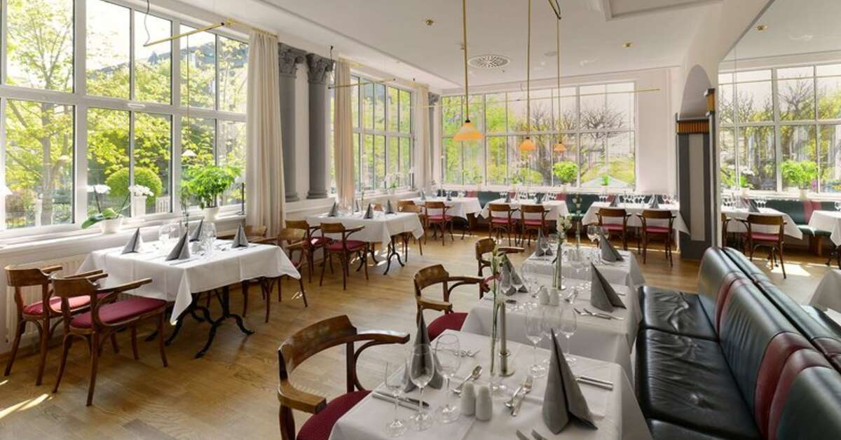 Een foto van de faciliteiten bij Hotel Kaiserin Augusta