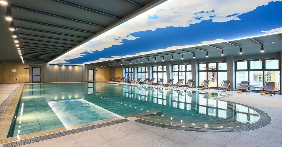 Een foto van het zwembad bij Grand Hotel Suhl
