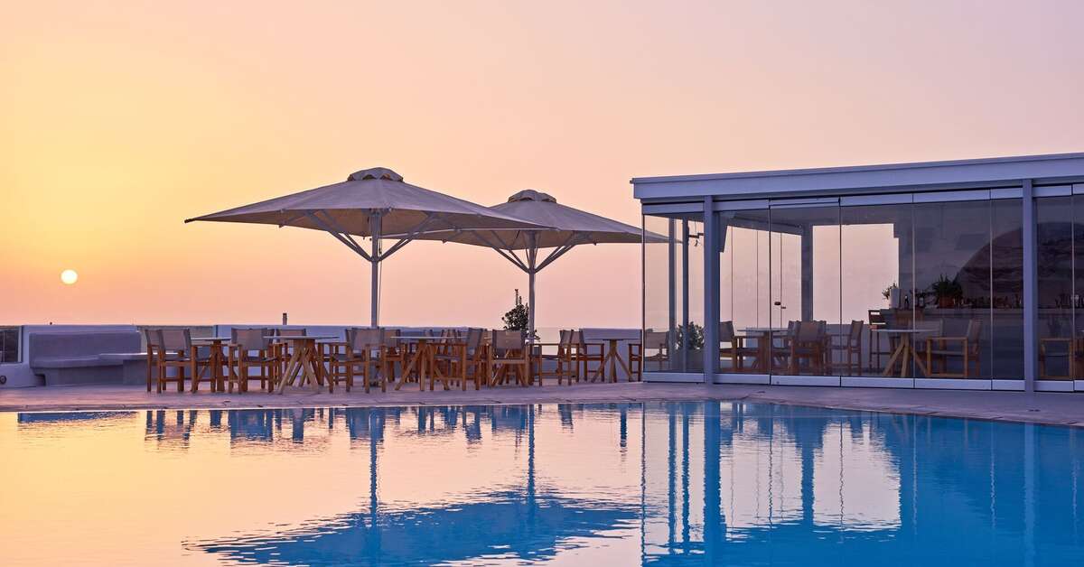 Een foto van Santorini Palace Hotel