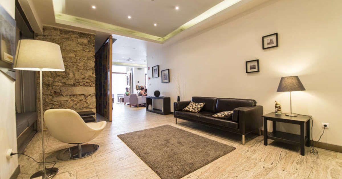 Een foto van het interieur van My Story Hotel Tejo