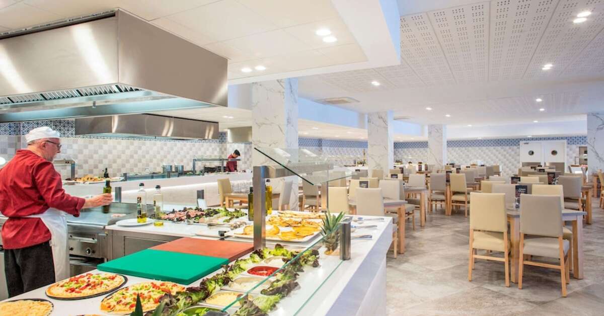Een foto van de faciliteiten bij Hotel Best Cambrils