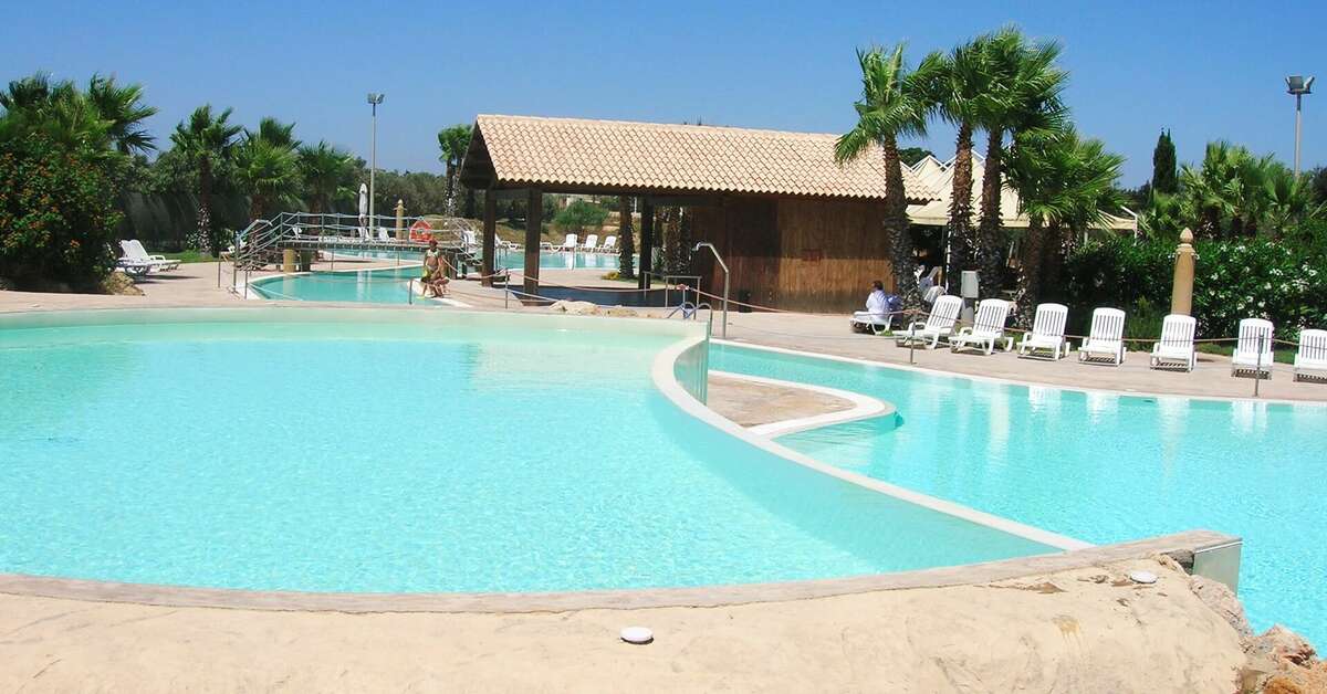 Een foto van een overzicht van Hotel Baglio Basile