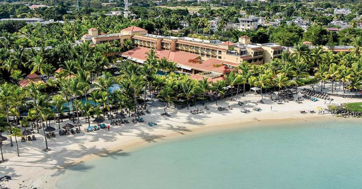 Een foto van het strand bij Mauricia Beachcomber