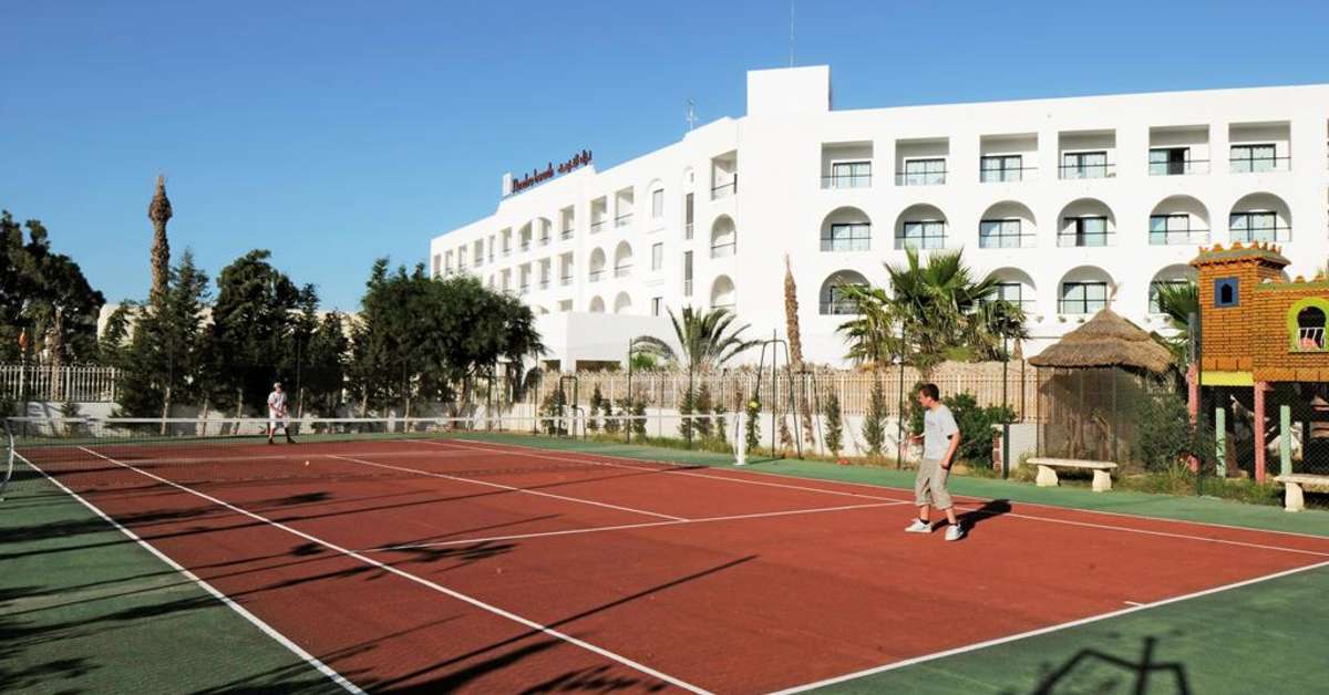Een foto van de faciliteiten bij Vincci Nozha Beach & Spa