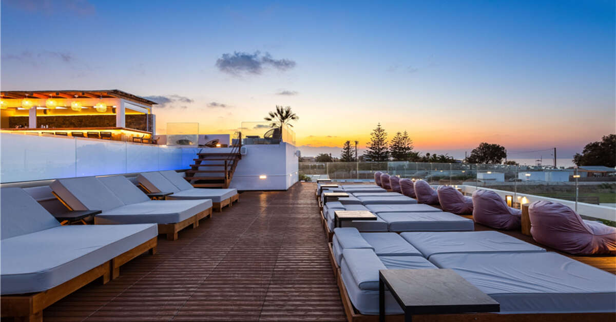 Een foto van het terras bij Atermono Boutique Resort