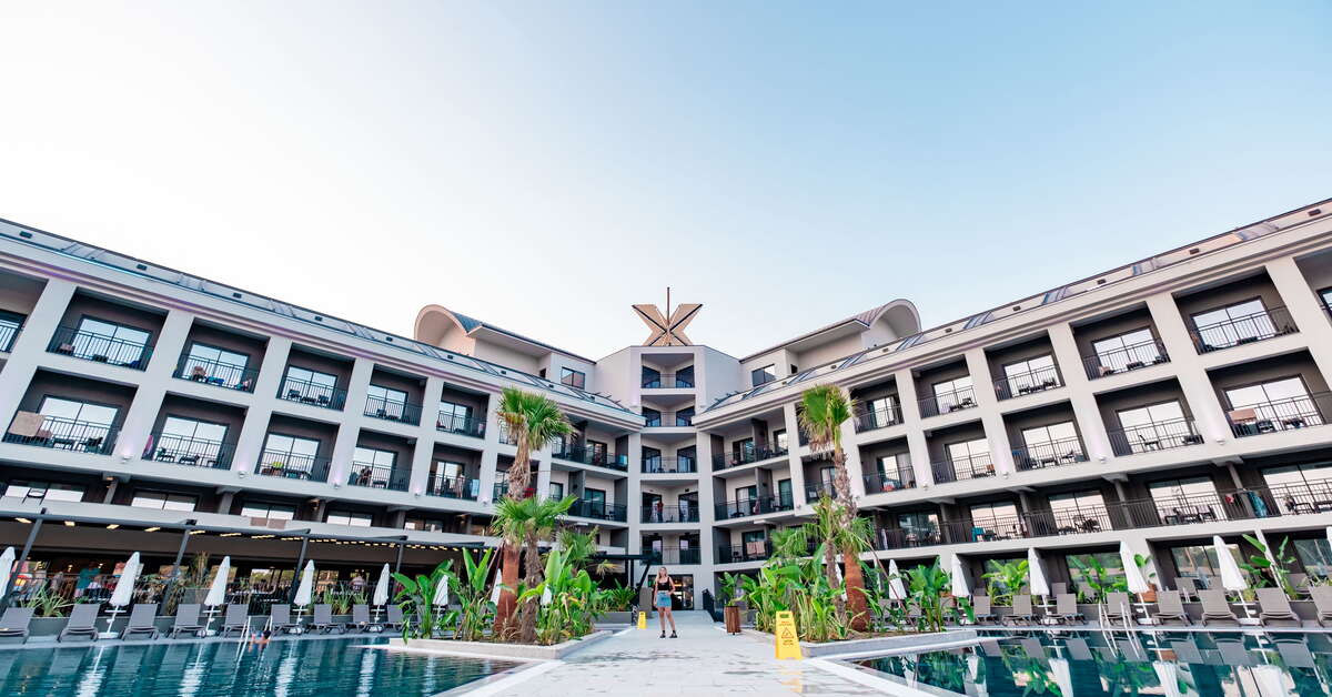 Een foto van het zwembad bij Hotel The X Belek