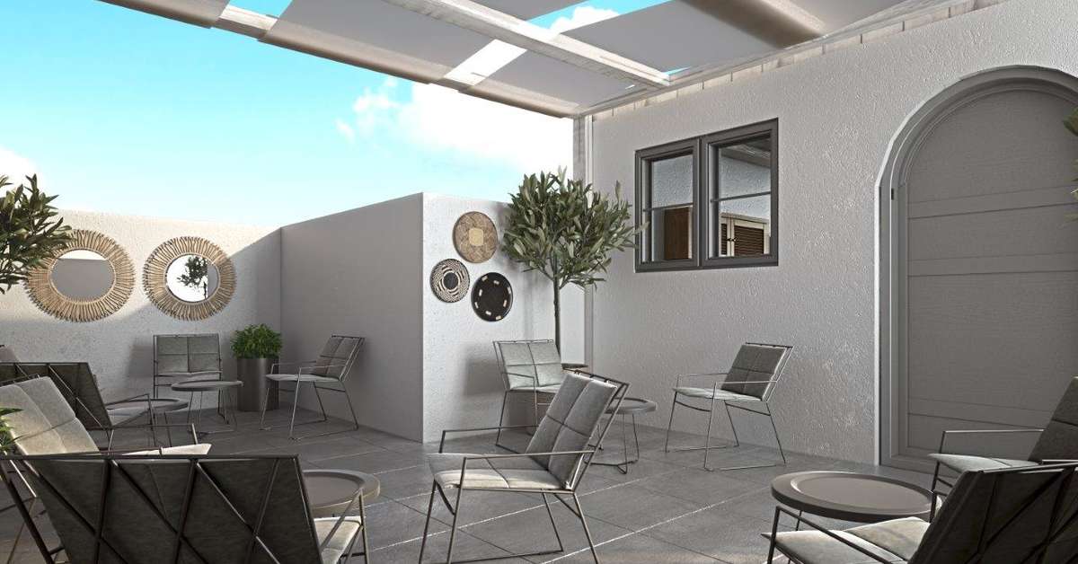 Ein Foto Mr & Mrs White Santorini