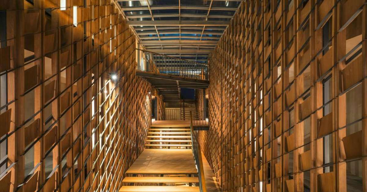 Een foto van het interieur van Artotel Sanur