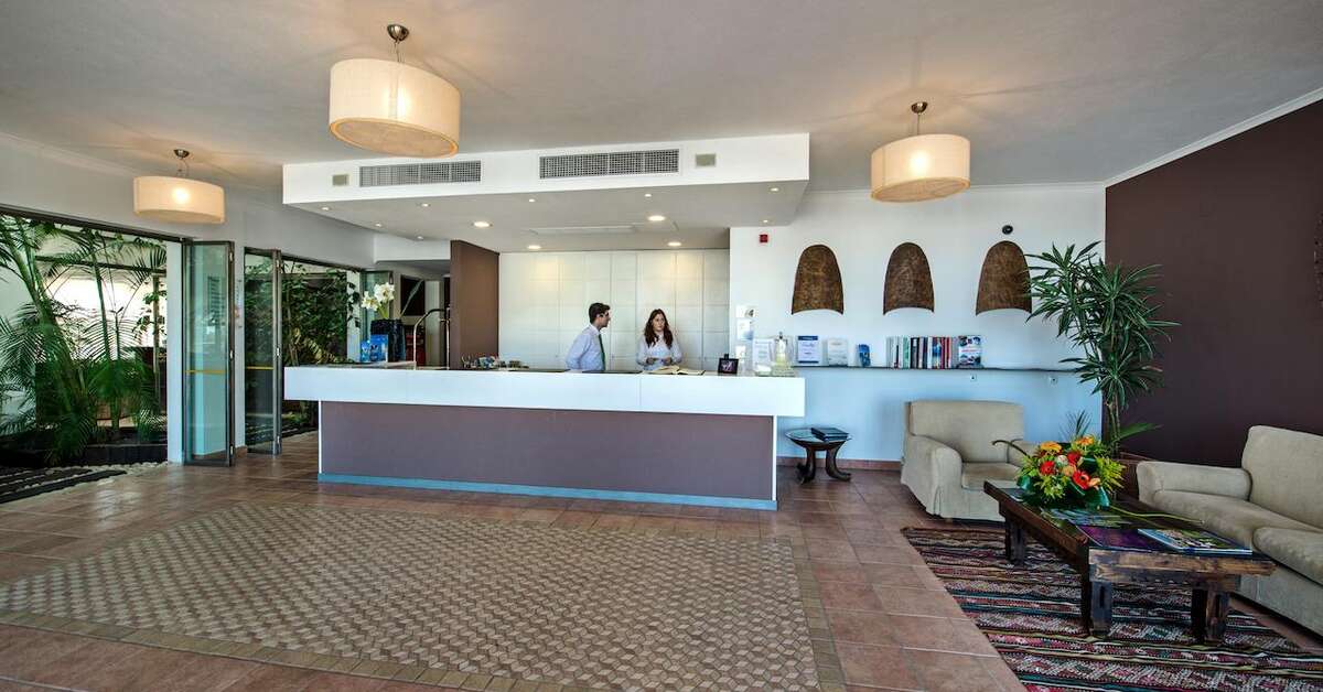 Een foto van het interieur van Vale d'el Rei Hotel & Villas