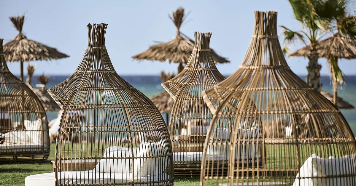 Ein Foto von der Terrasse im Pepper Sea Club Hotel
