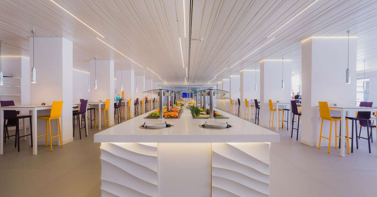 Een foto van de faciliteiten bij Hotel Caserio