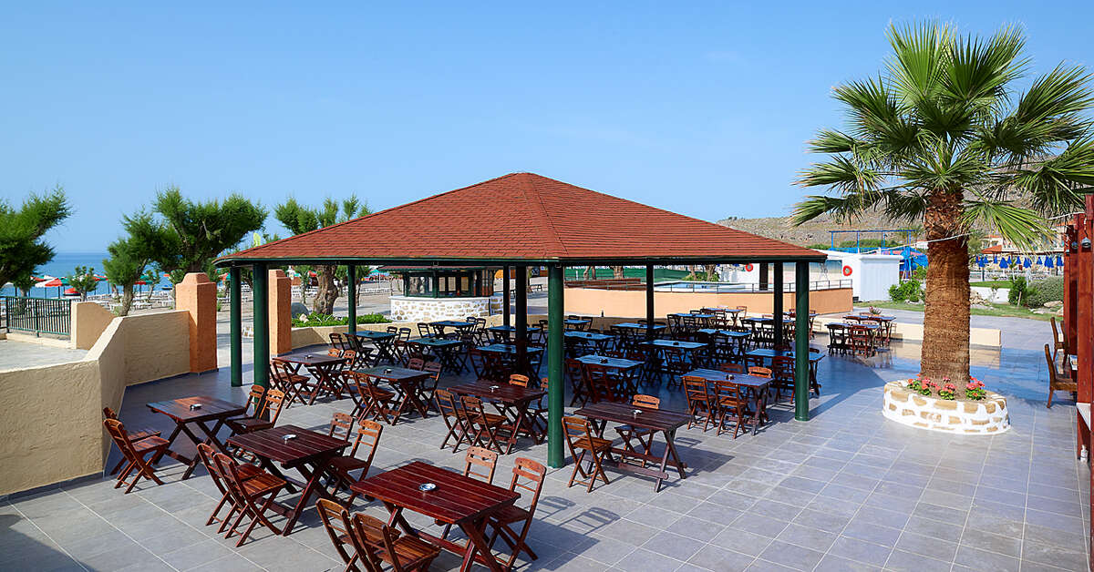 Een foto van Sun Beach Lindos Hotel