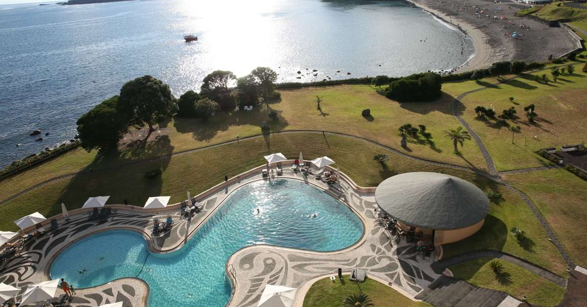 Een foto van het zwembad bij Pestana Bahia Praia