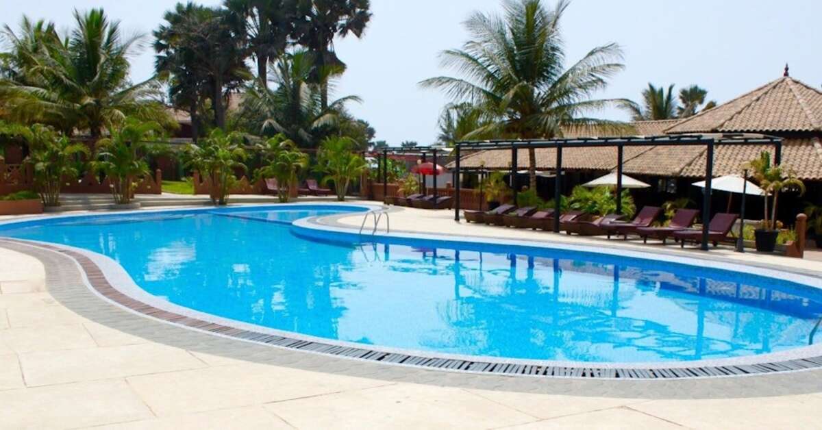 Een foto van het zwembad bij Seafront Residence
