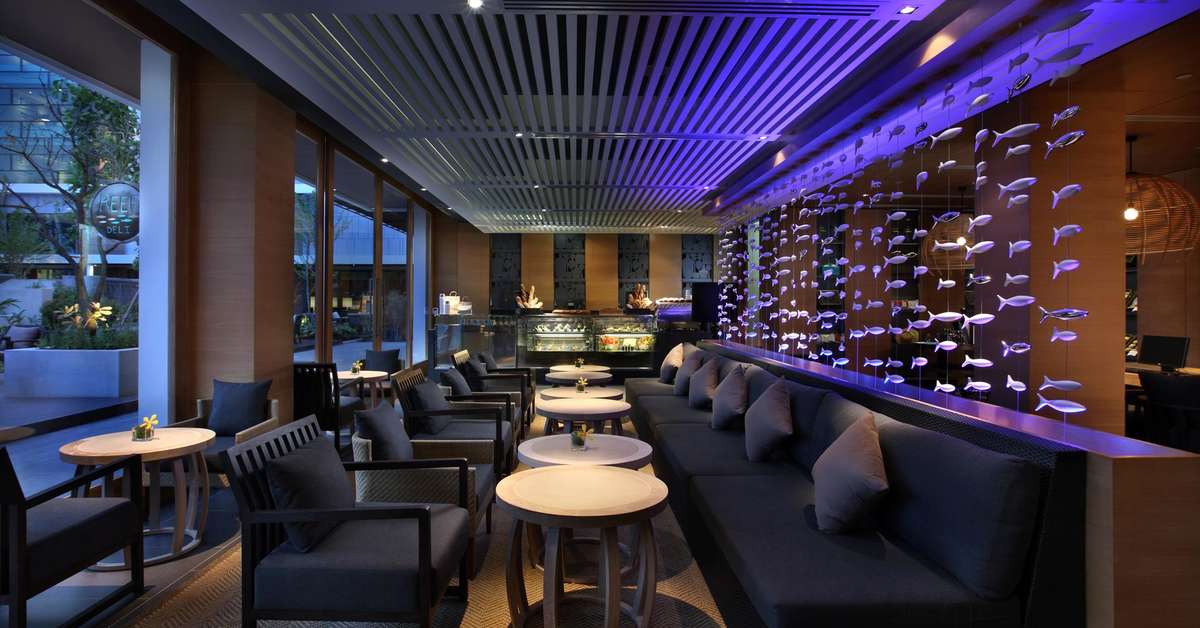 Een foto van het interieur van Amari Hua Hin