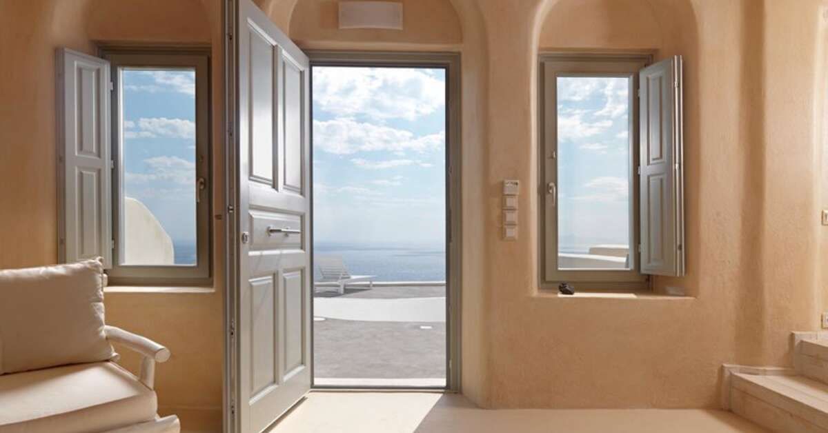Ein Foto Dome Santorini Resort