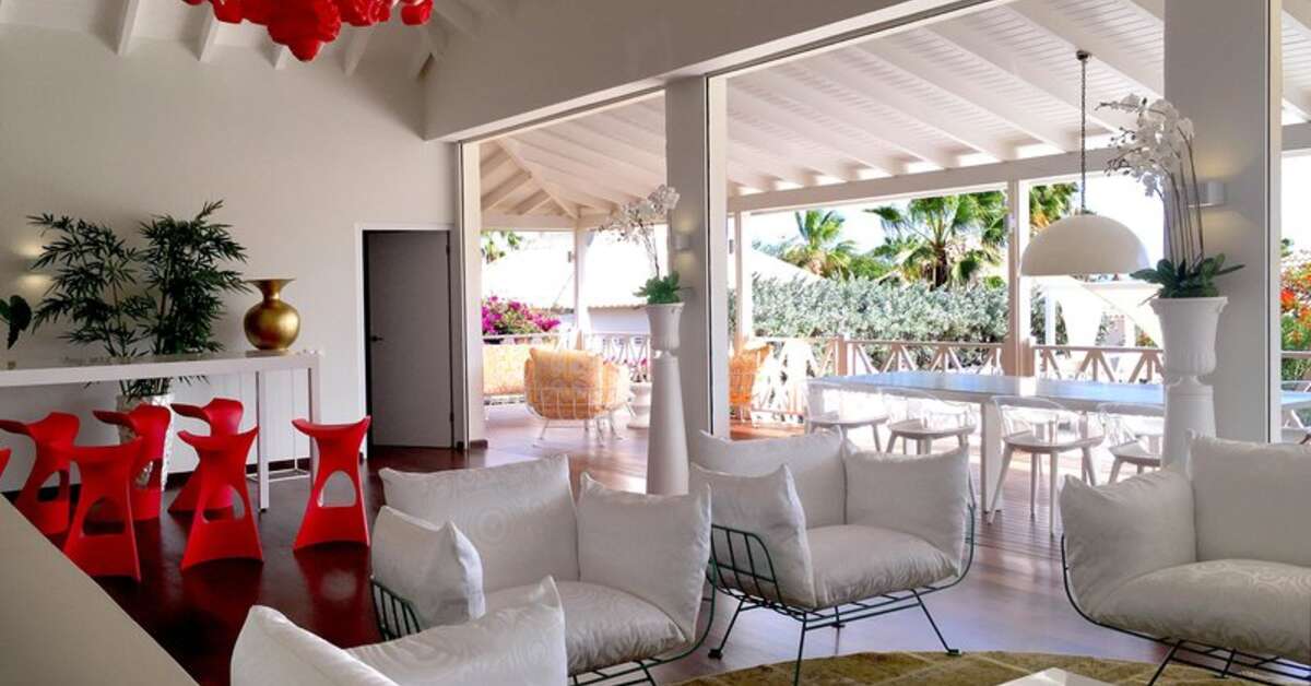 Een foto van het interieur van Papagayo Beach Resort