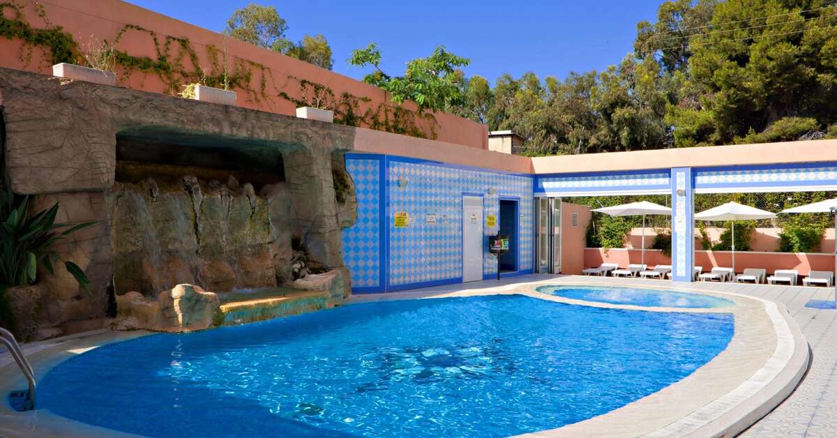 Ein Foto vom Pool im Hotel Tropic Relax