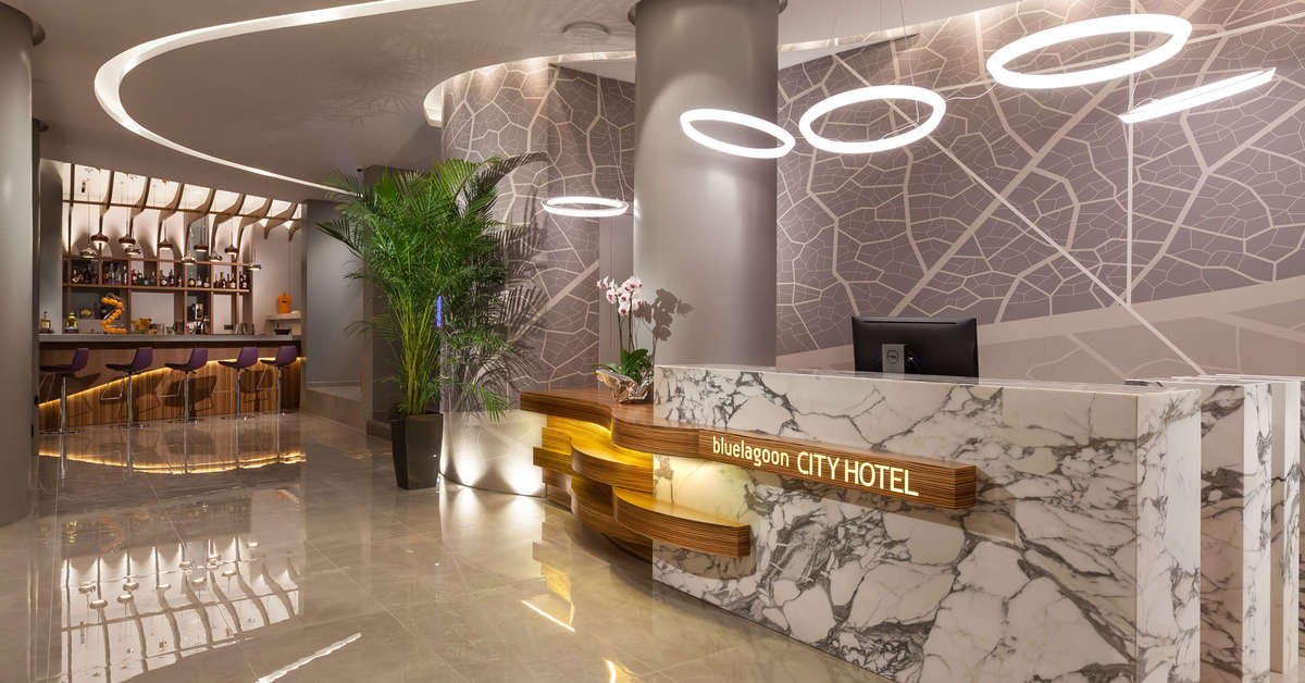 Een foto van de faciliteiten bij Blue Lagoon City Hotel