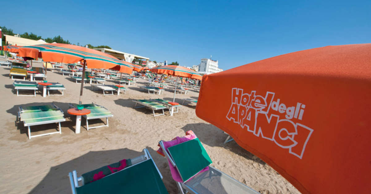 Een foto van het strand bij Hotel Degli Aranci Vieste