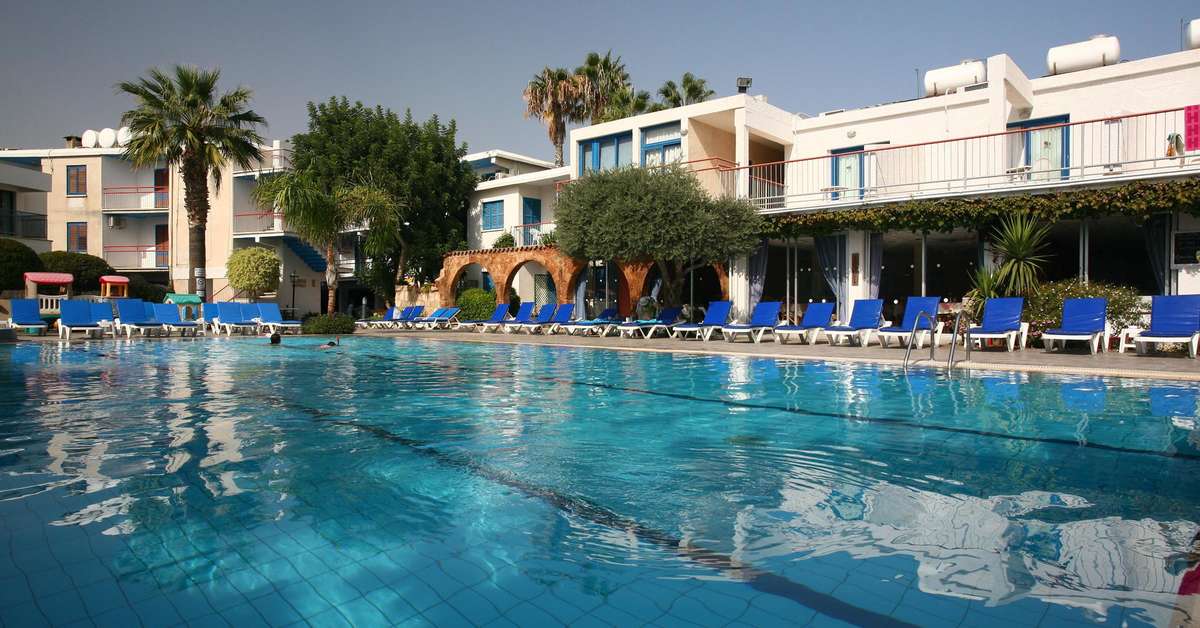 Een foto van het zwembad bij Green Bungalows Hotel & Appartementen