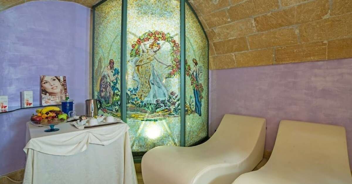 Een foto van de faciliteiten bij Grand Hotel Ortigia