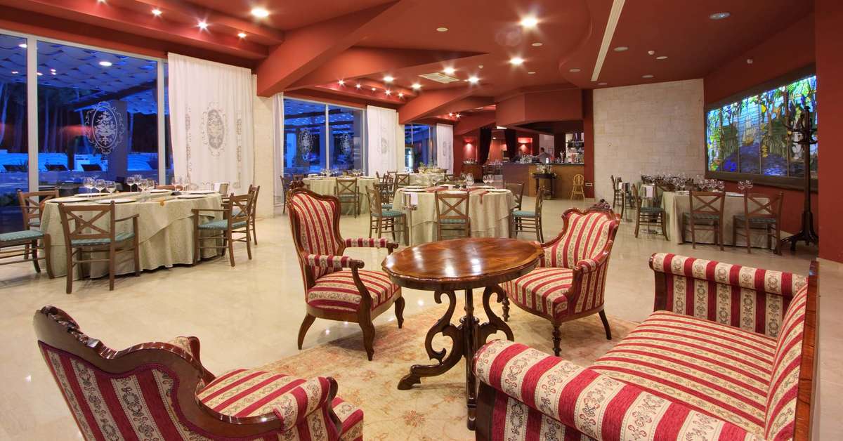 Een foto van de faciliteiten bij Hotel Pelegrin Plava Laguna by Melia