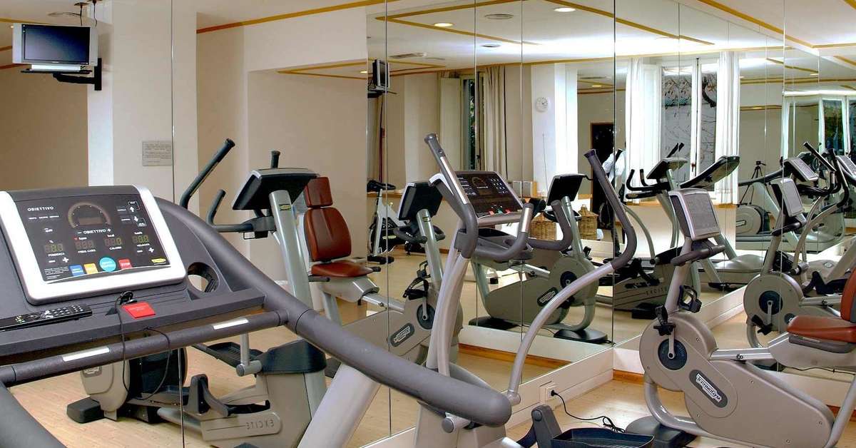 Een foto van de faciliteiten bij Grand Hotel Croce di Malta