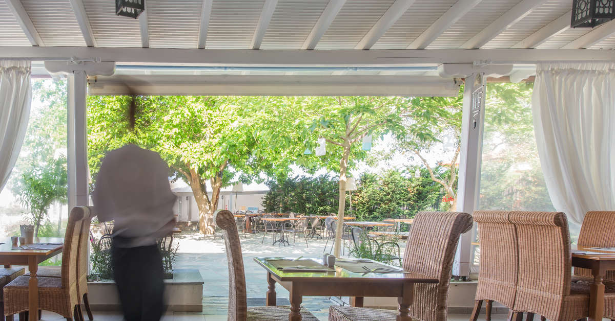 Een foto van de faciliteiten bij Antigoni Beach Resort