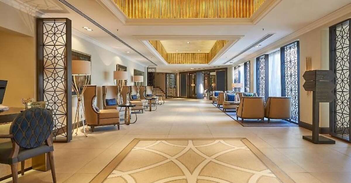 Ein Foto vom Innenbereich im Dona Filipa Hotel
