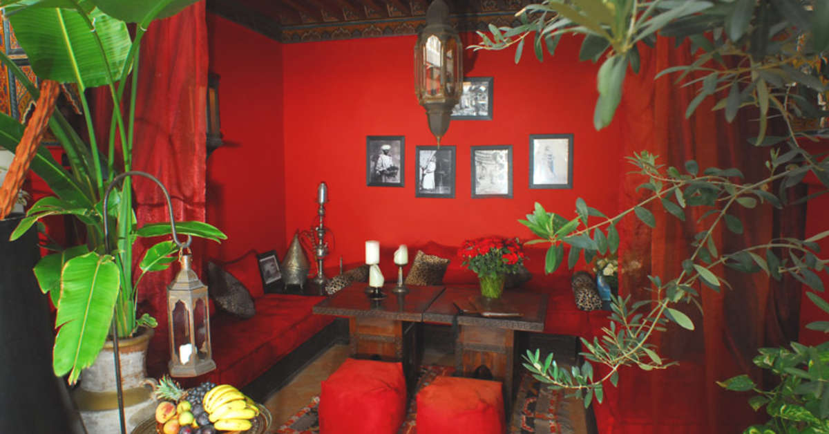 Ein Foto von den Einrichtungen im Riad Les Oliviers