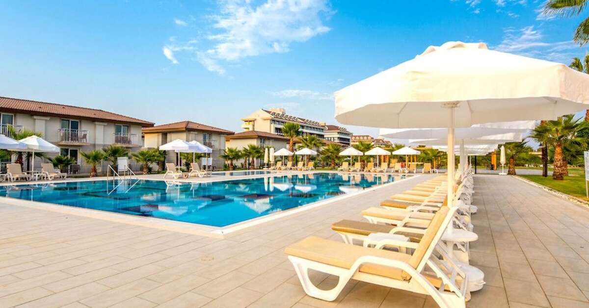 Ein Foto vom Pool im Crystal Boutique Comfort Collection