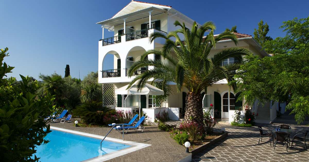 Een foto van het zwembad bij Villa Marina