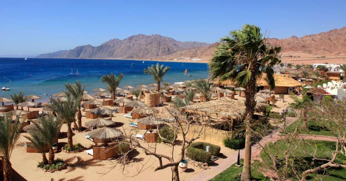 Een foto van het strand bij Swiss Inn Resort Dahab
