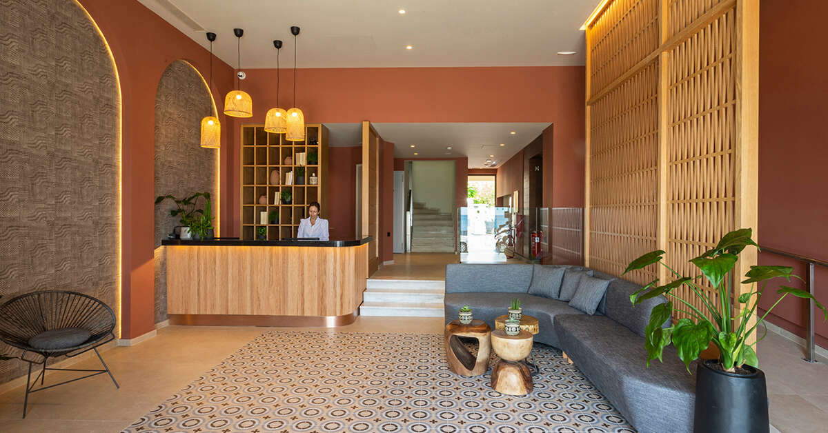 Een foto van het interieur van KoSea Boutique Hotel