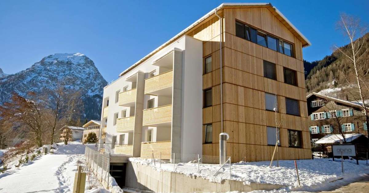 Een foto van de buitenkant van Abina Appartementen