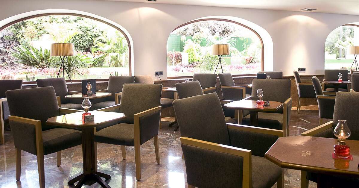 Een foto van het interieur van Hotel Valle Mar