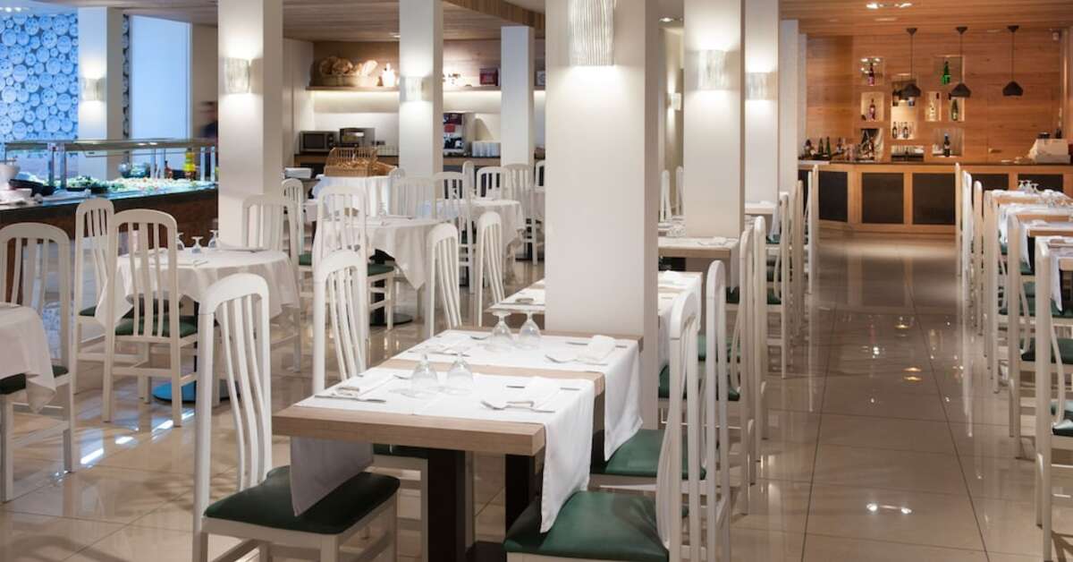 Een foto van de faciliteiten bij Hotel Rosa Nautica