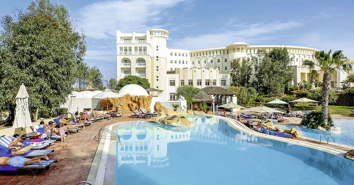 Een foto van het zwembad bij Medina Solaria & Thalasso