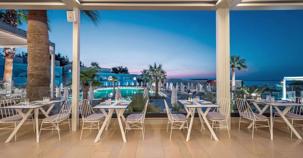 Een foto van de faciliteiten bij Mitsis Rodos Village Beach Hotel