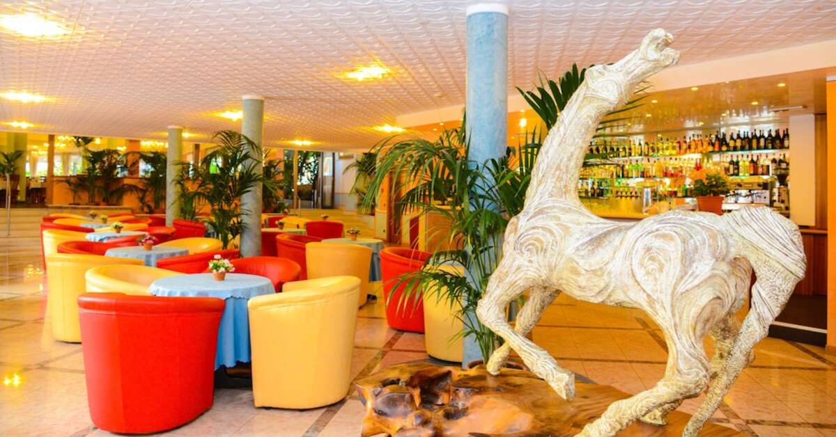 Ein Foto vom Innenbereich im Hotel Garda Bellevue
