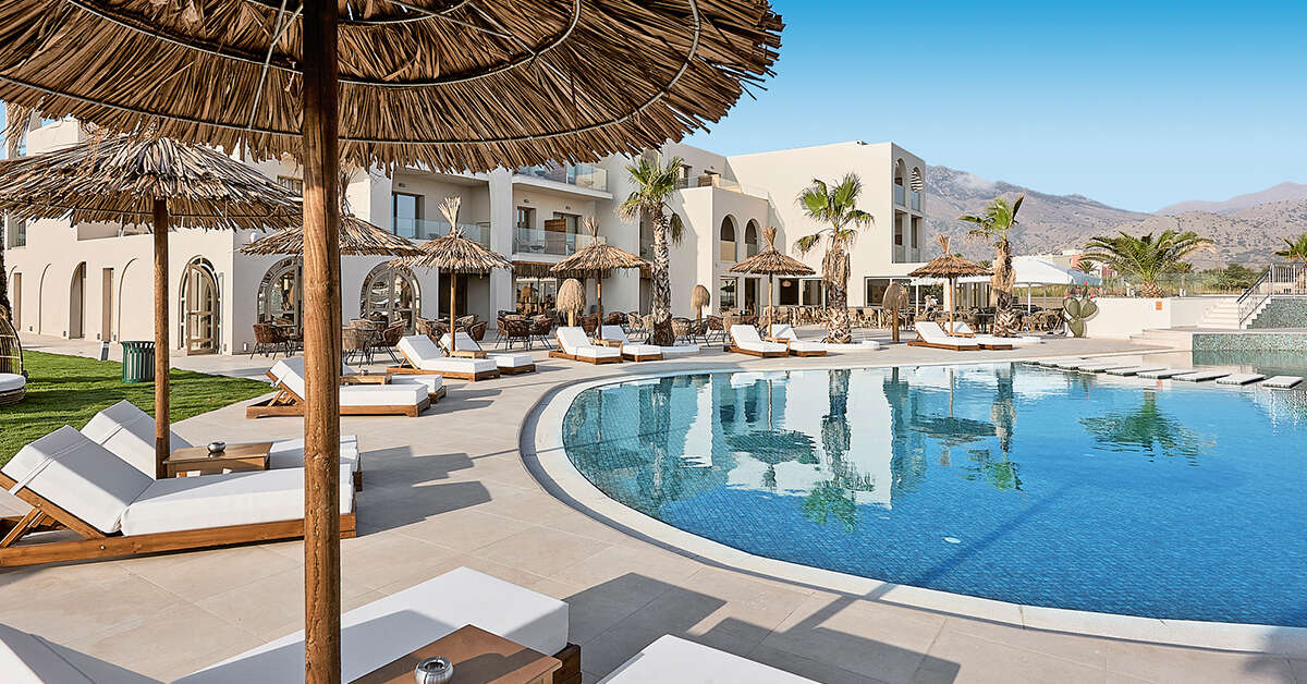 Ein Foto vom Pool im Pepper Sea Club Hotel