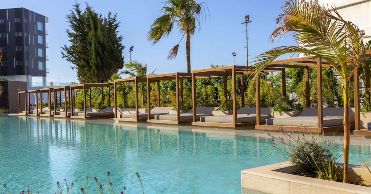Een foto van het zwembad bij Chrysomare Beach Hotel & Resort